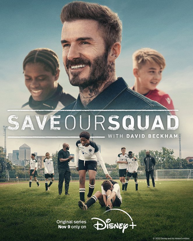 Zachráňme naše družstvo s Davidom Beckhamom - Plagáty