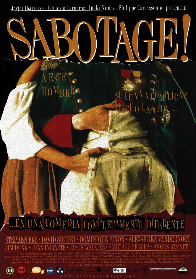 Sabotage! - Plagáty