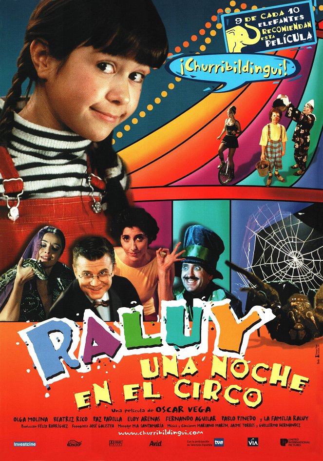 Raluy, una noche en el circo - Julisteet