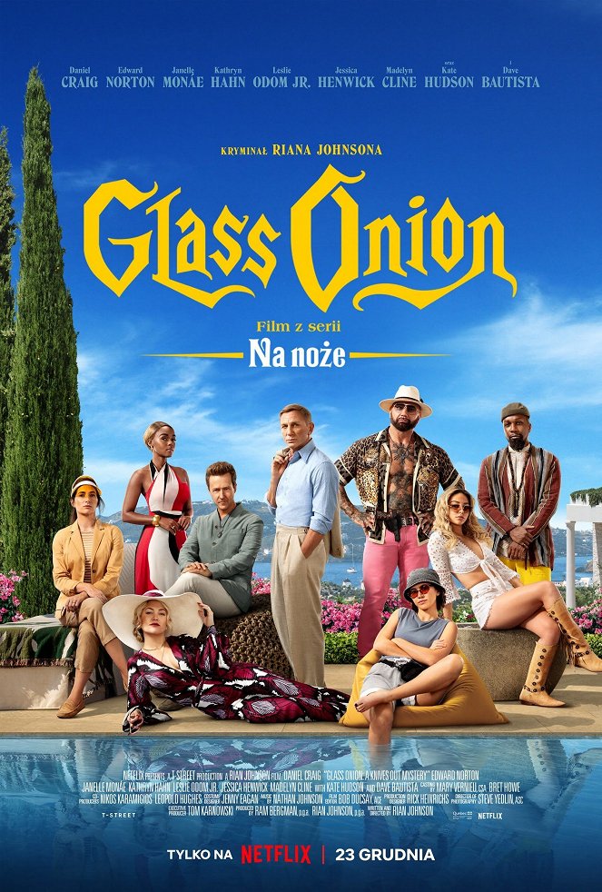 Glass Onion: Film z serii „Na noże” - Plakaty