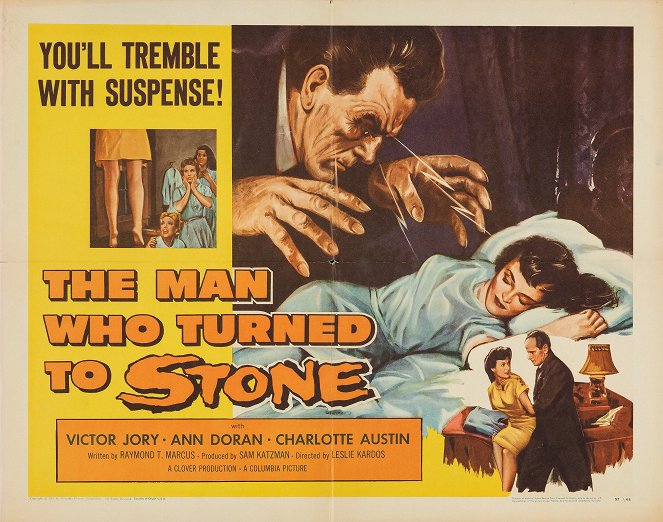 The Man Who Turned to Stone - Julisteet