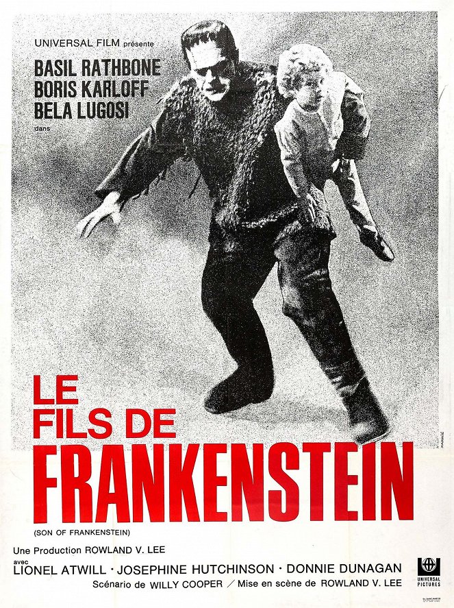 Le Fils de Frankenstein - Affiches