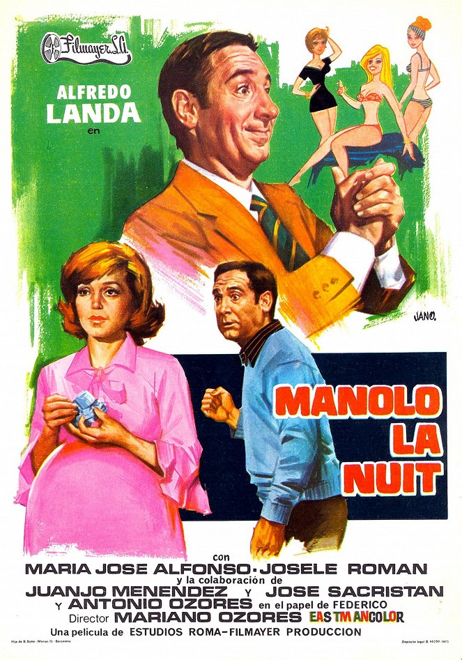 Manolo, la nuit - Plakate