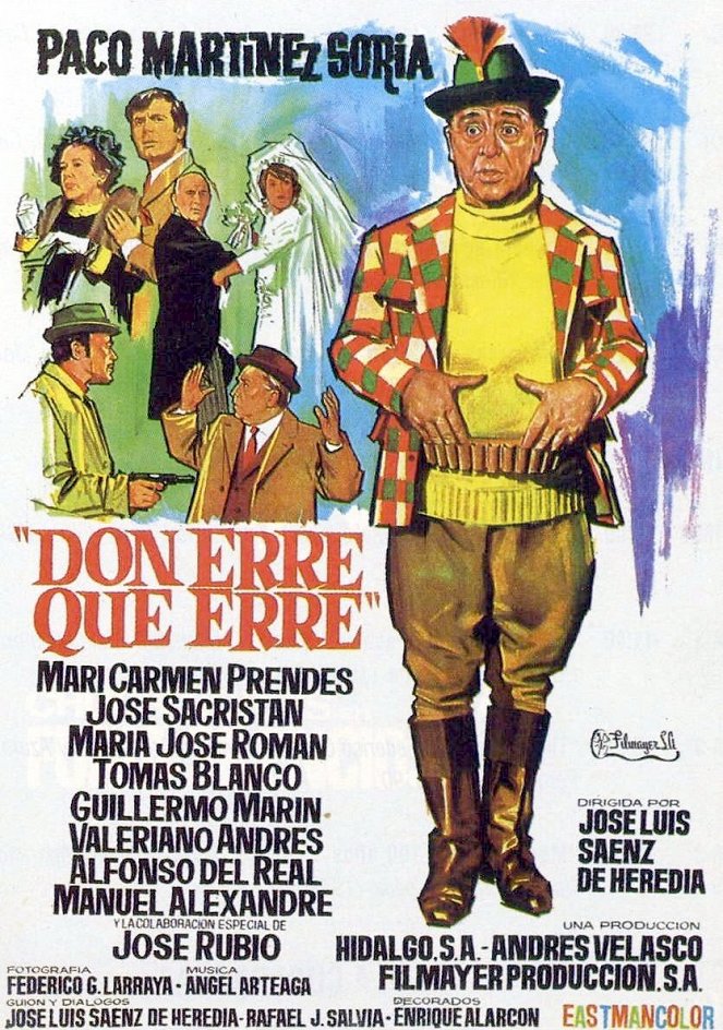Don Erre que erre - Posters