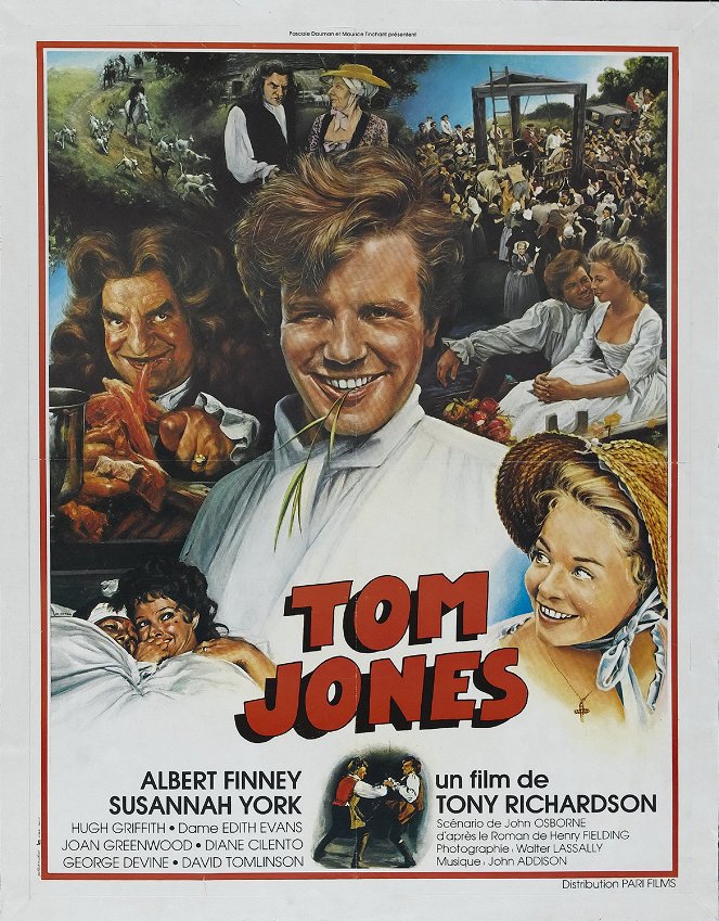 Tom Jones : De l'alcôve à la potence - Affiches