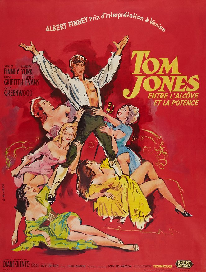 Tom Jones : De l'alcôve à la potence - Affiches