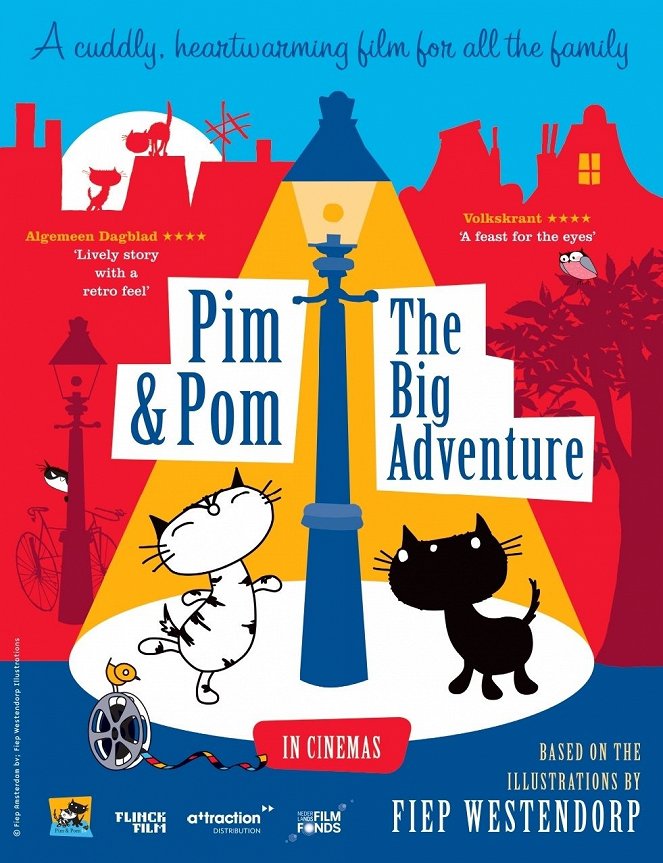 Pim & Pom: Het grote avontuur - Julisteet