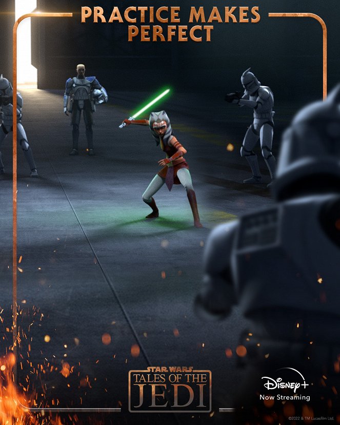 Star Wars: Příběhy rytířů Jedi - Star Wars: Příběhy rytířů Jedi - Cvičení dělá mistra - Plakáty