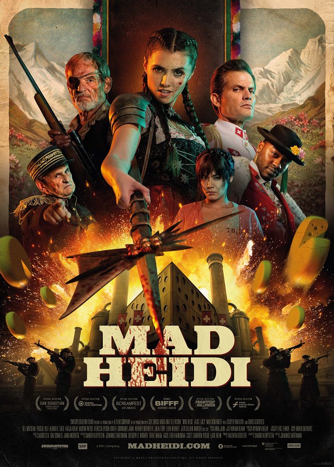 Mad Heidi - Plakate