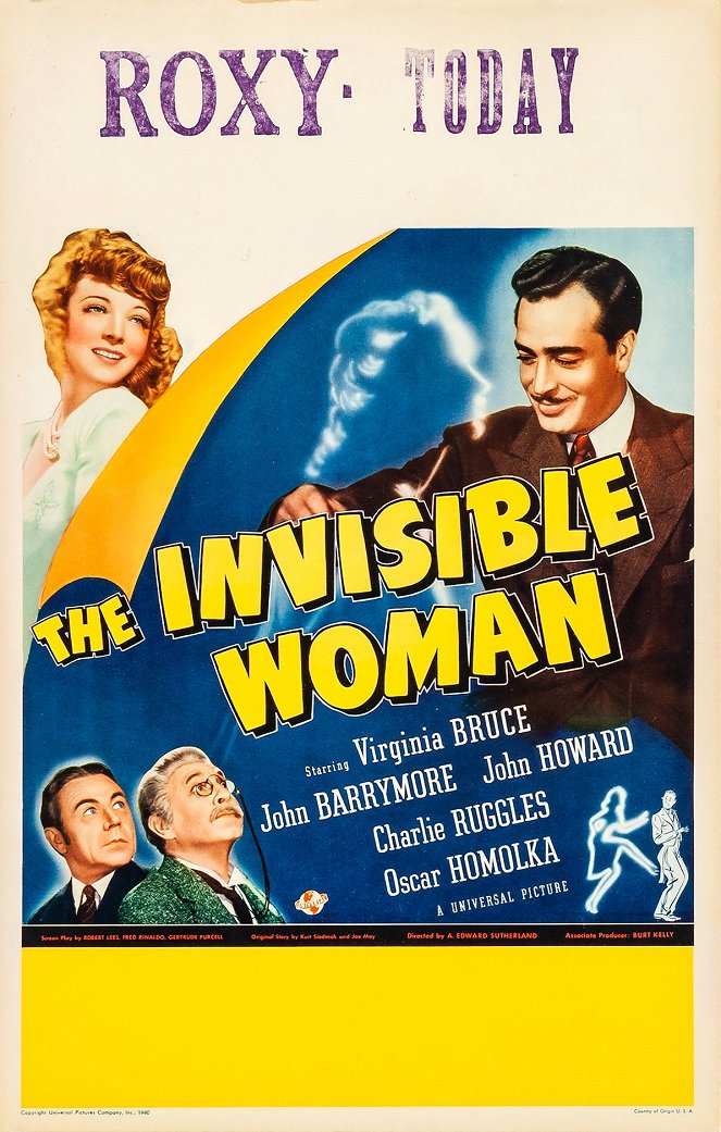 A láthatatlan asszony - Plakátok