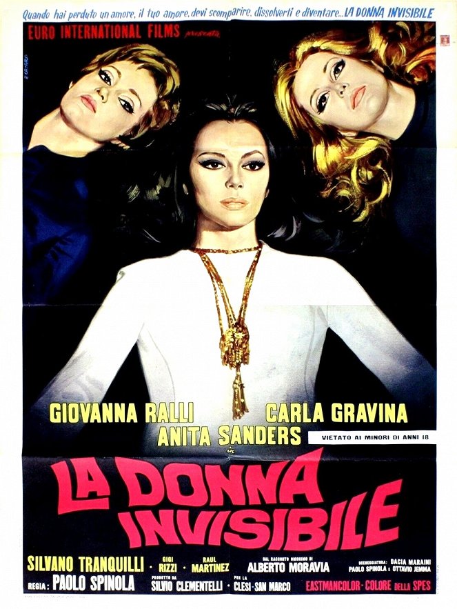 La donna invisibile - Affiches