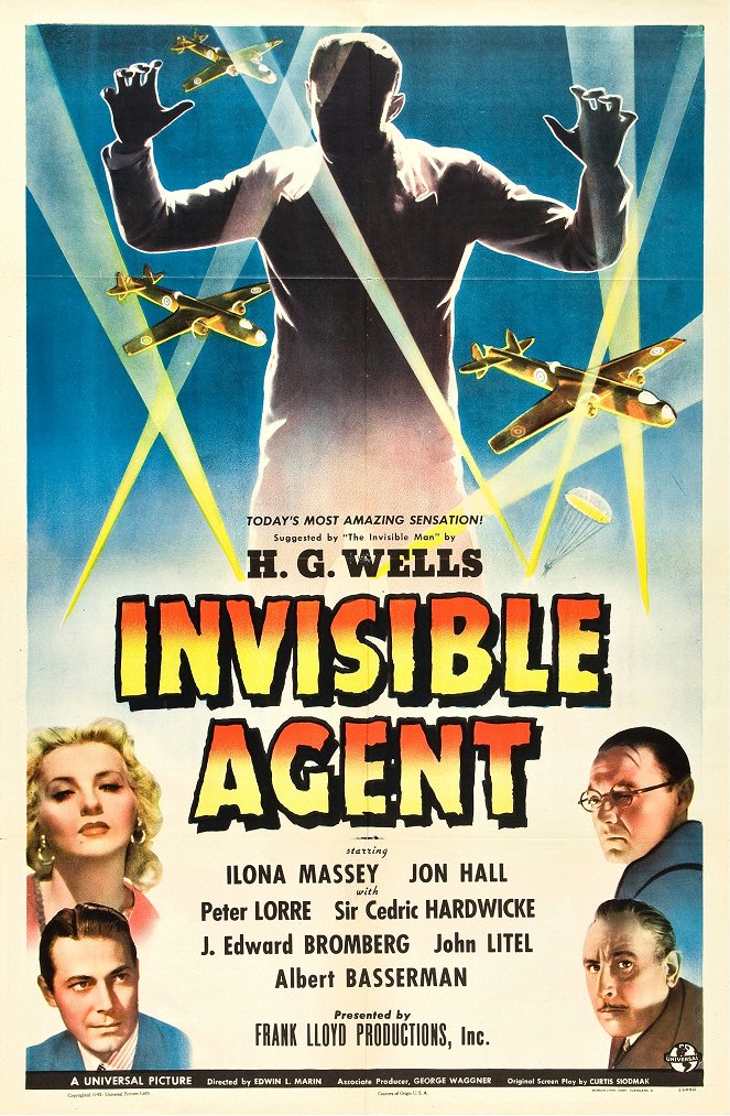 Invisible Agent - Cartazes