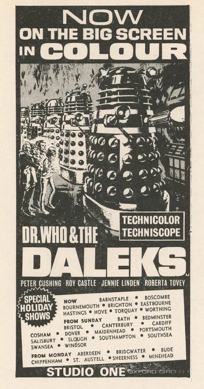 Pán času a Dalekové - Plagáty