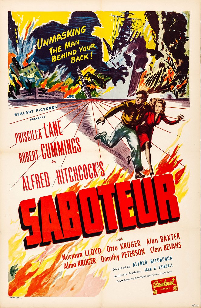 Saboteur - Plakaty