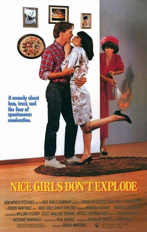 Nice Girls Don't Explode - Affiches