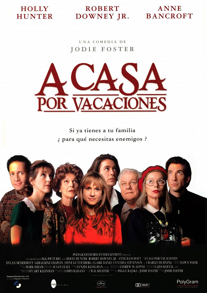 A casa por vacaciones - Carteles