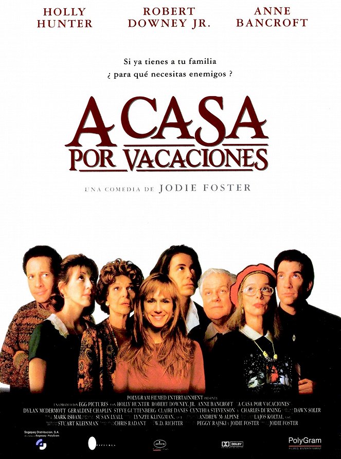 A casa por vacaciones - Carteles