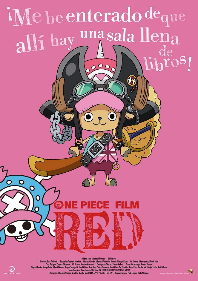 One Piece Film: Red - Carteles