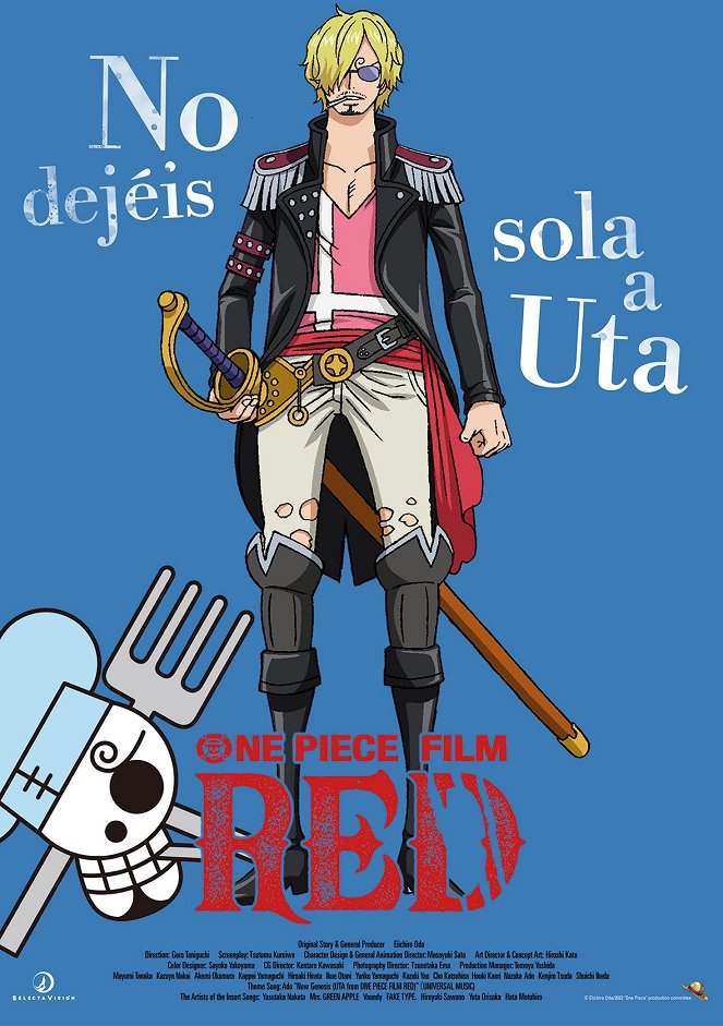 One Piece Film: Red - Carteles