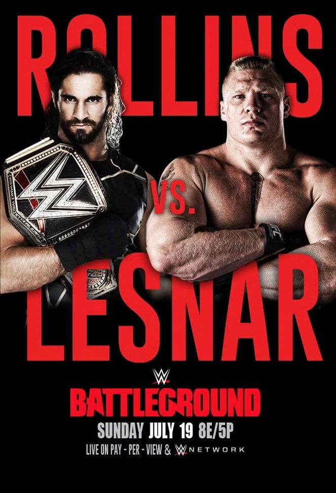 WWE Battleground - Julisteet