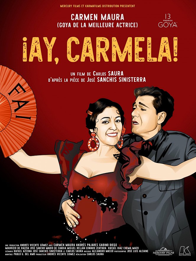 ¡Ay, Carmela ! - Affiches