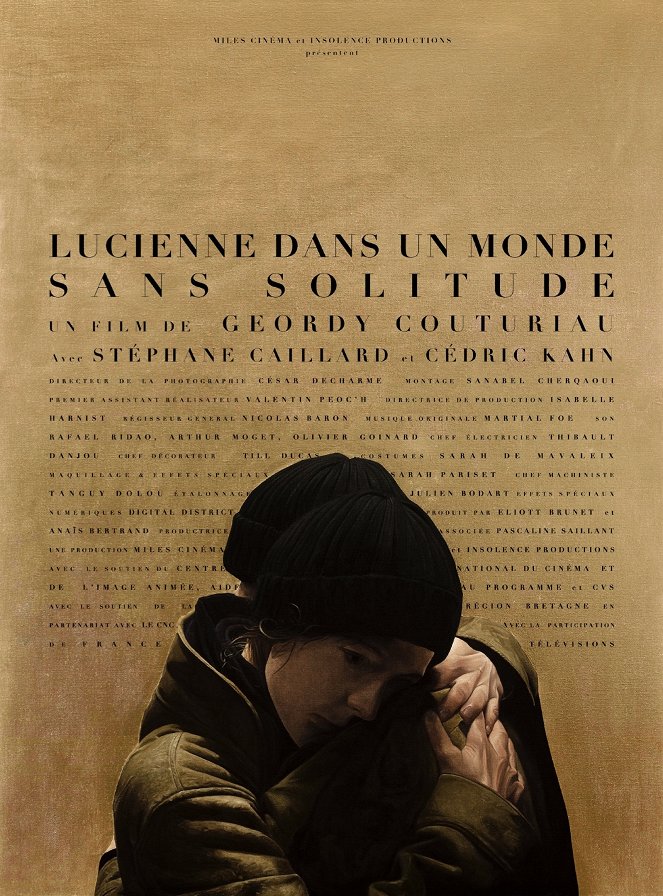 Lucienne dans un monde sans solitude - Affiches