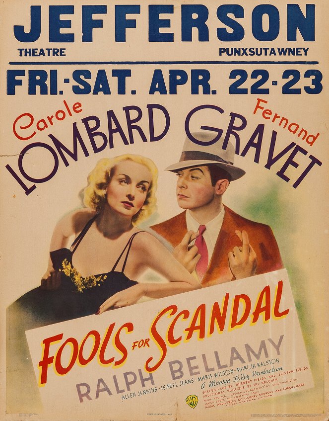 Fools for Scandal - Posters