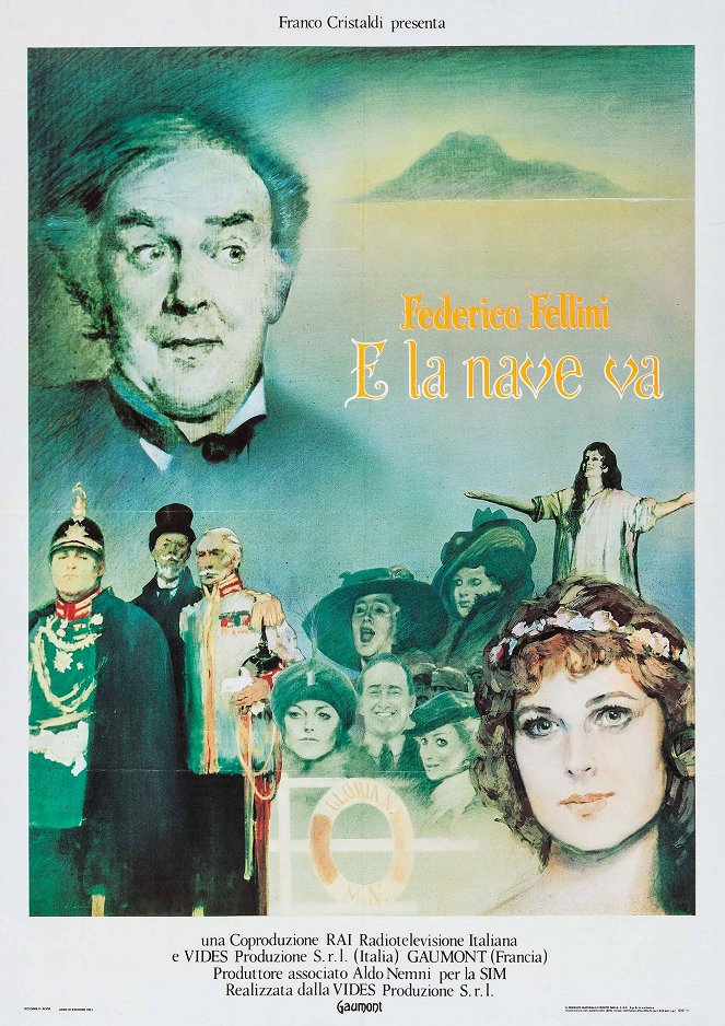 Fellinis Schiff der Träume - Plakate