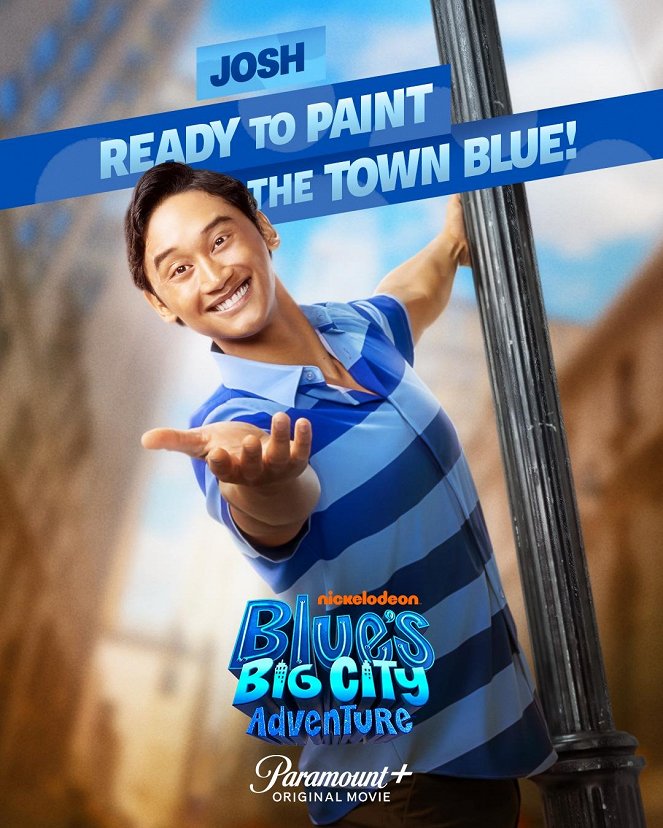 Blue en la gran ciudad - Carteles