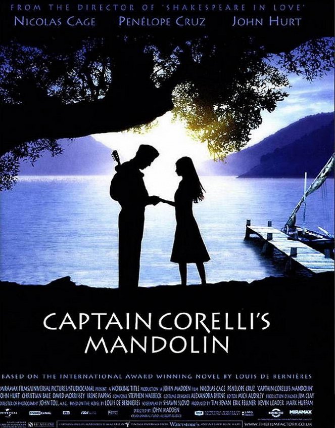 Kapteeni Corellin mandoliini - Julisteet