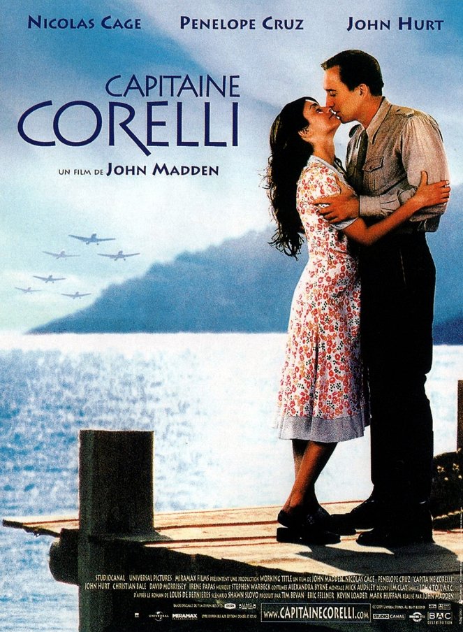 Captain Corelli's Mandolin - Posters
