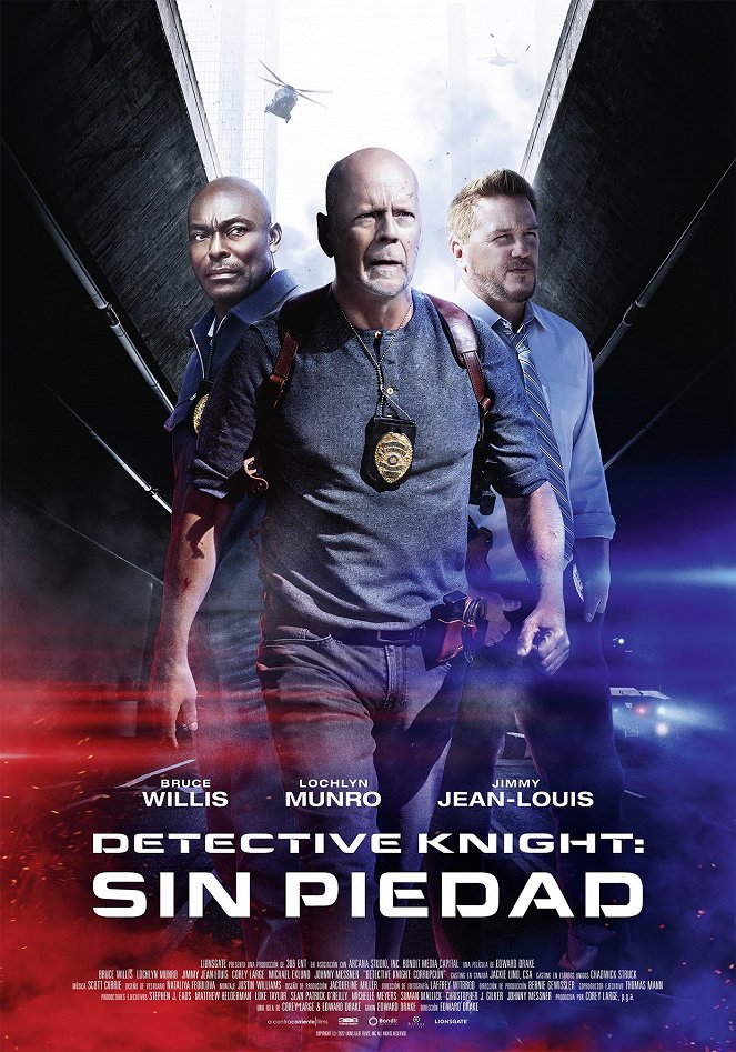 Detective Knight: Sin piedad - Carteles