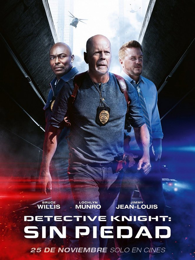 Detective Knight: Sin piedad - Carteles