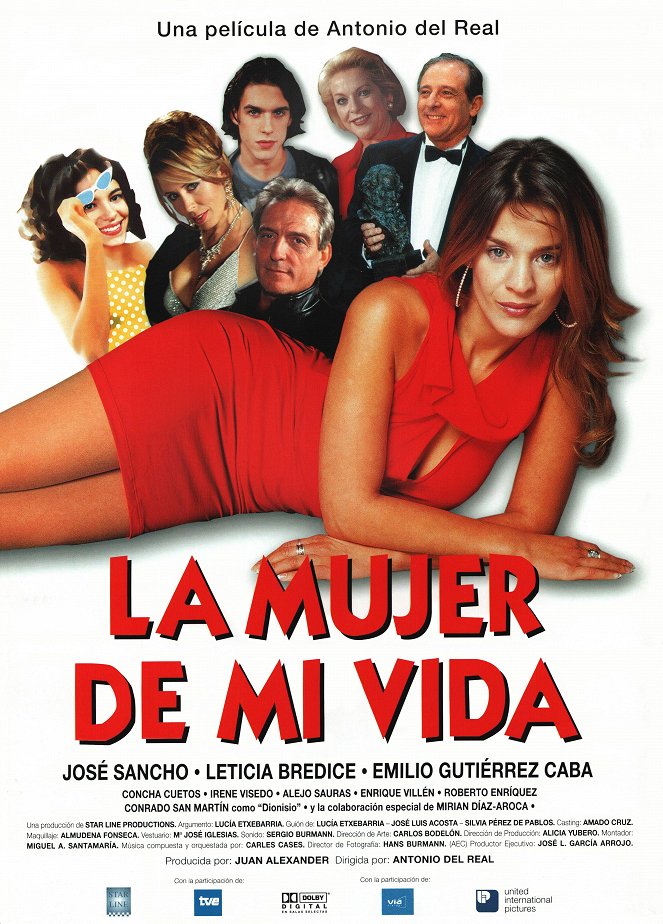 La mujer de mi vida - Plakate