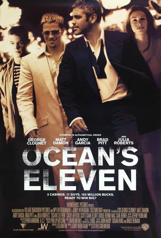 Ocean's Eleven - Tripla vagy semmi - Plakátok