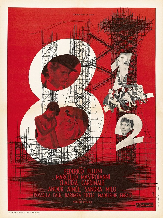 Fellini 8½ - Carteles