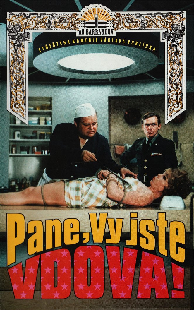 „Pane, vy jste vdova!“ - Plakáty