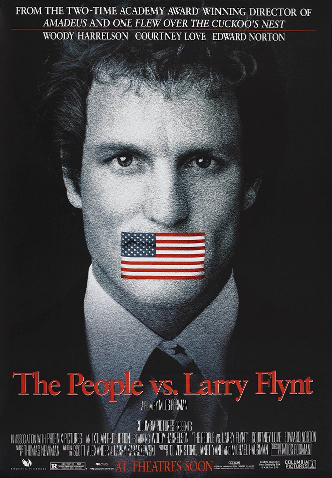 Ľud verzus Larry Flynt - Plagáty
