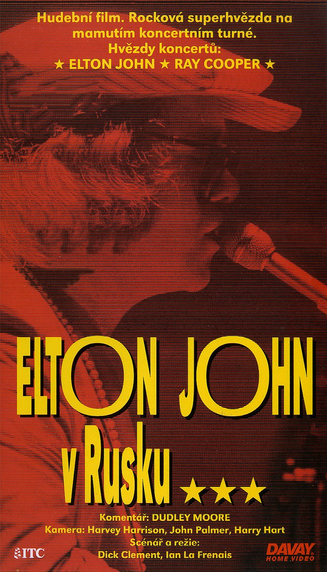Elton John v Rusku - Plakáty