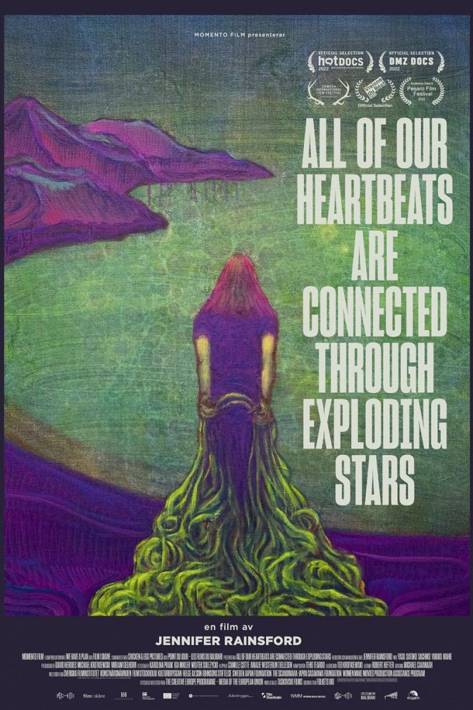 All of Our Heartbeats Are Connected Through Exploding Stars - Plagáty