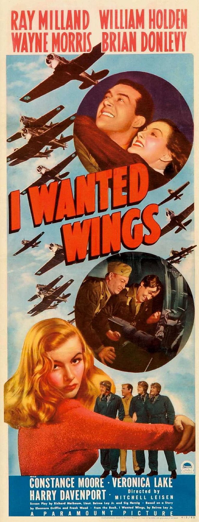 I Wanted Wings - Affiches
