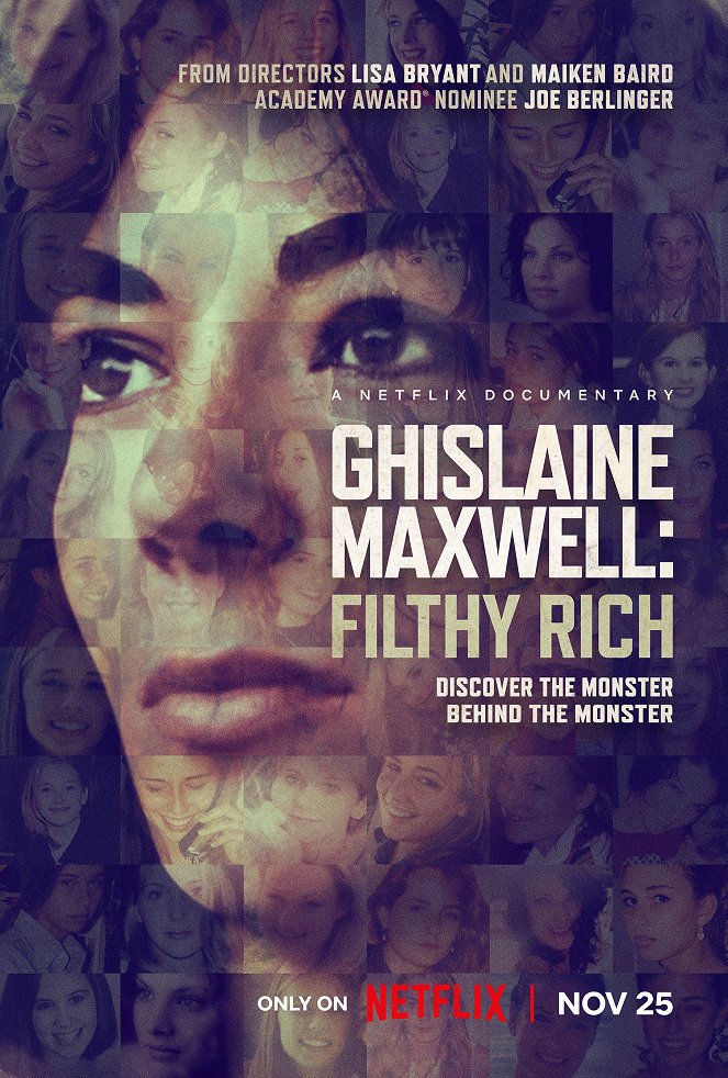 Nechutně bohatá: Ghislaine Maxwell - Plakáty