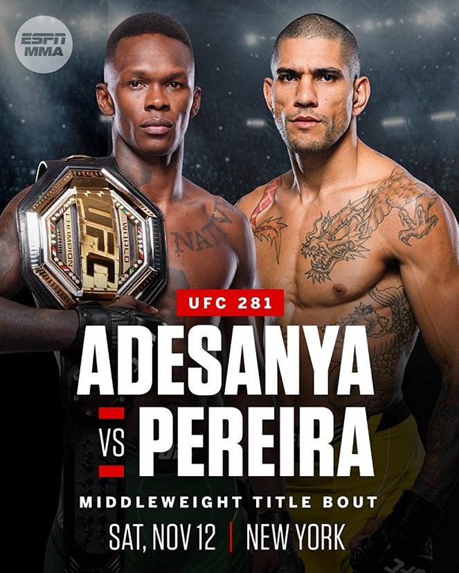 UFC 281: Adesanya vs. Pereira - Plagáty