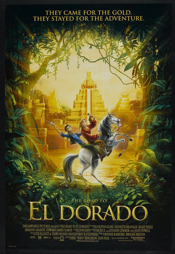 The Road to El Dorado - Cartazes