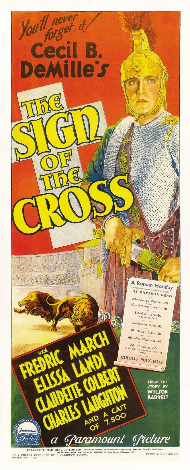 The Sign of the Cross - Posters