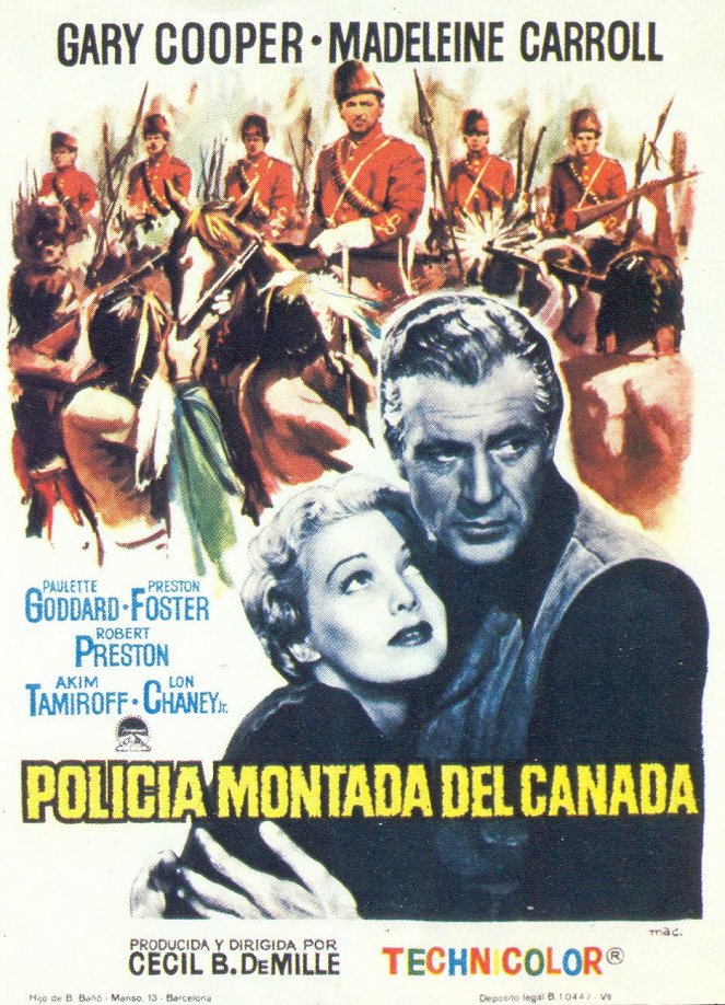 Policía montada del Canadá - Carteles