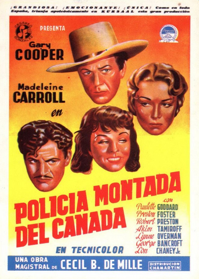 Policía montada del Canadá - Carteles