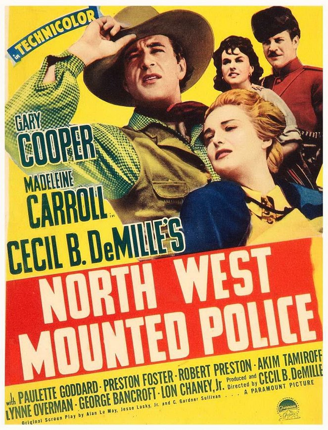 North West Mounted Police - Plakátok