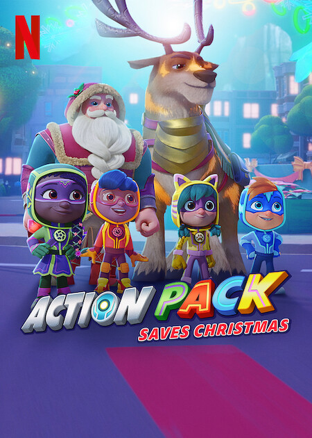 Équipe Action - Action Pack Saves Christmas - Affiches