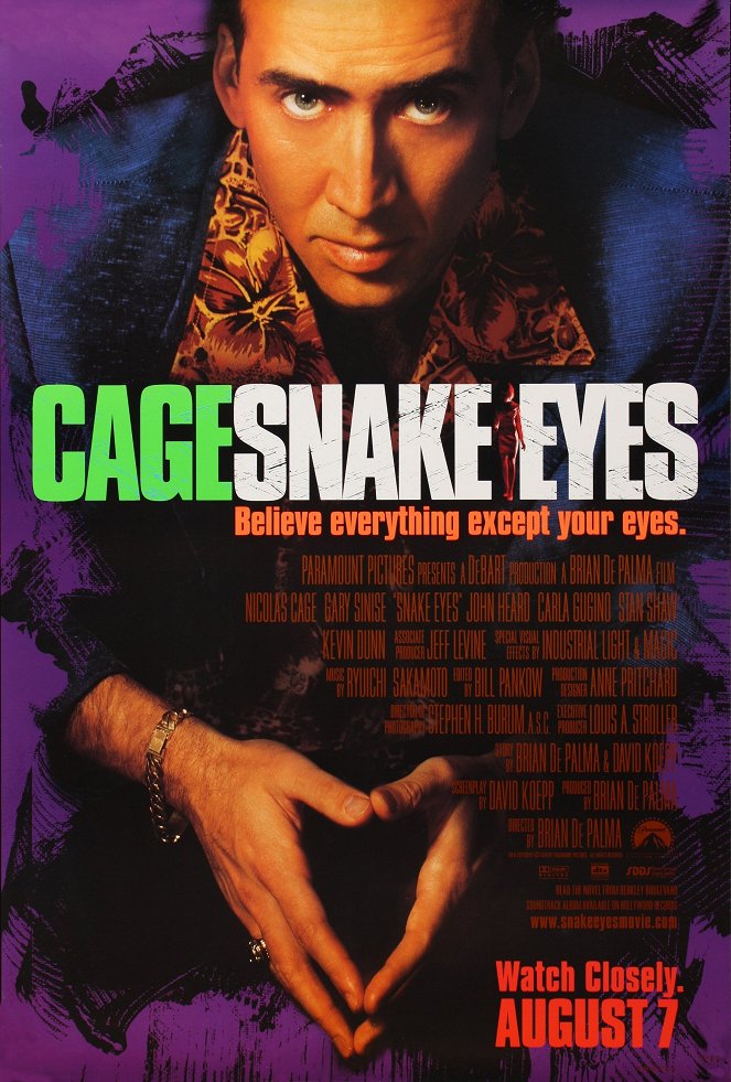 Oczy węża - Plakaty